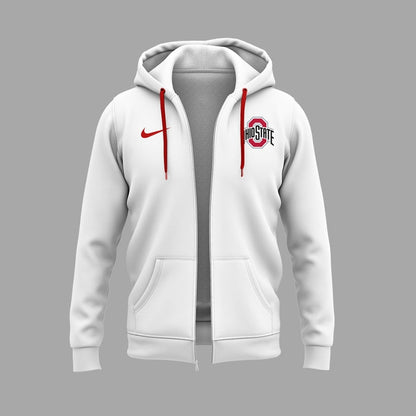 .Ohio State Football Zip Hoodie 2025