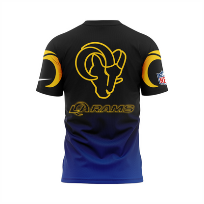 Los Angeles Rams 2025 Rivalries Midnight Mode T-shirt