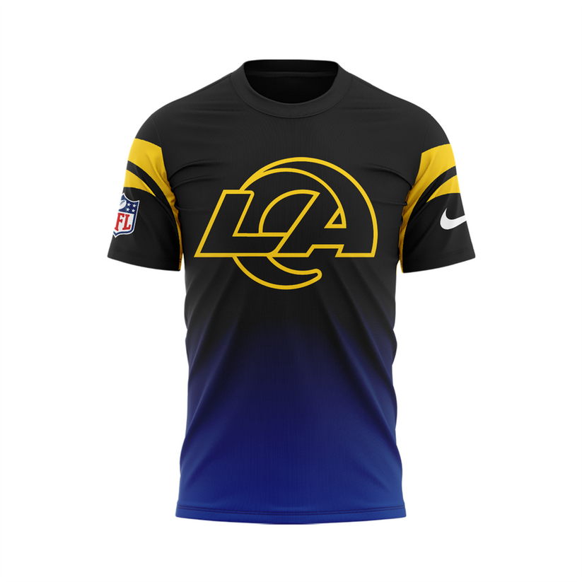 Los Angeles Rams 2025 Rivalries Midnight Mode T-shirt