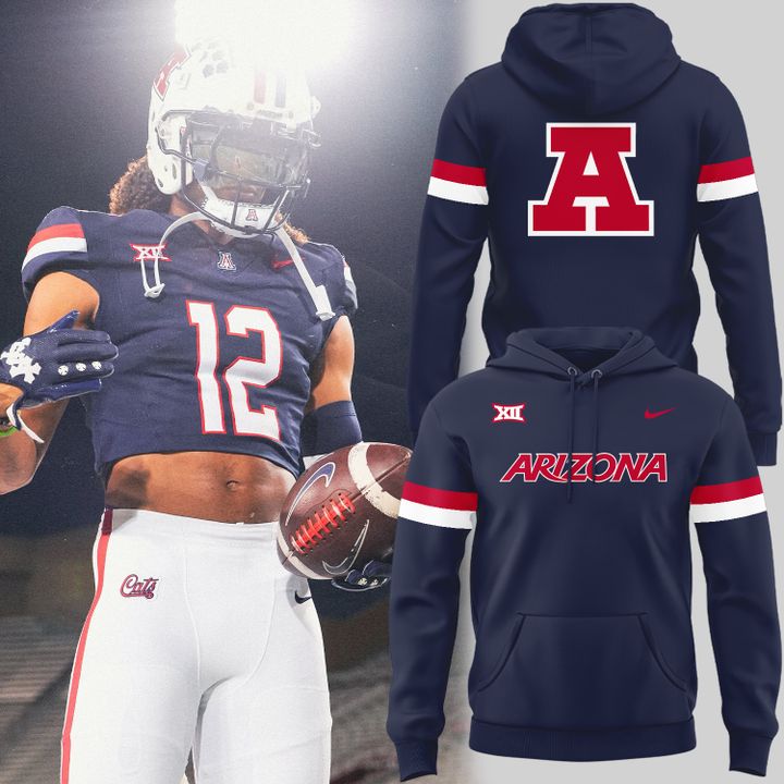 Arizona Football Retro Uniform Hoodie - Limited Edition