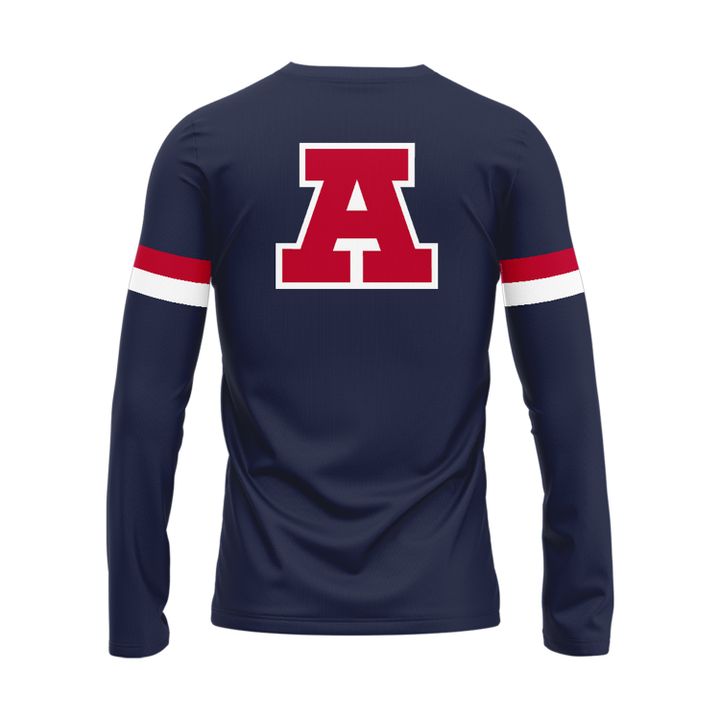 Arizona Football Retro Uniform Long Sleeve Shirt - Limited Edition