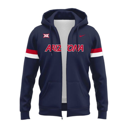 Arizona Football Retro Uniform Zip Hoodie - Limited Edition