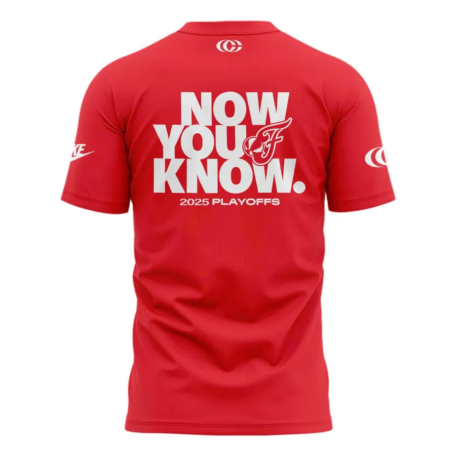 Special New Caitlin Clark 2025 WNBA Playoffs Red T-Shirt