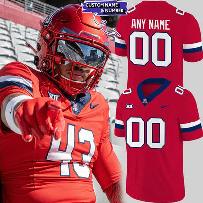 Arizona Football ‘Battle Red’ Custom Jersey - Limited Edition