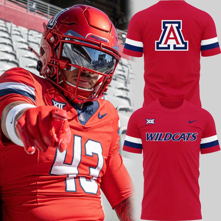 Arizona Football ‘Battle Red’ Uniform T-Shirt - Limited Edition