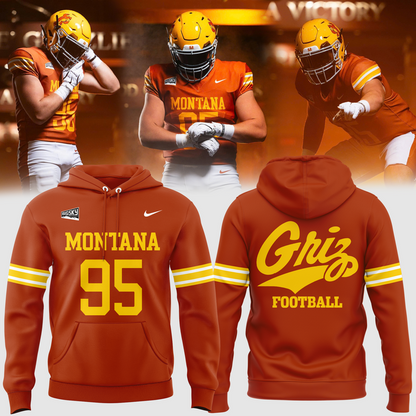 Limited Edition hoodie Montana Griz Football for fans | ZW38