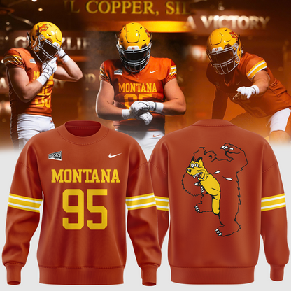 Limited Edition sweatshirt Montana Griz Football for fans| LF26