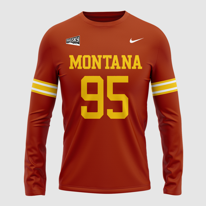 Limited Edition Long Sleeve Montana Griz Football for fans | YI59