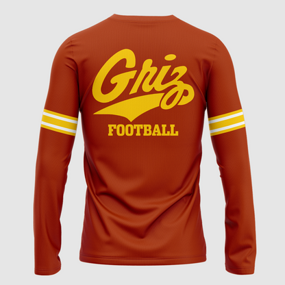Limited Edition Long Sleeve Montana Griz Football for fans | YI59