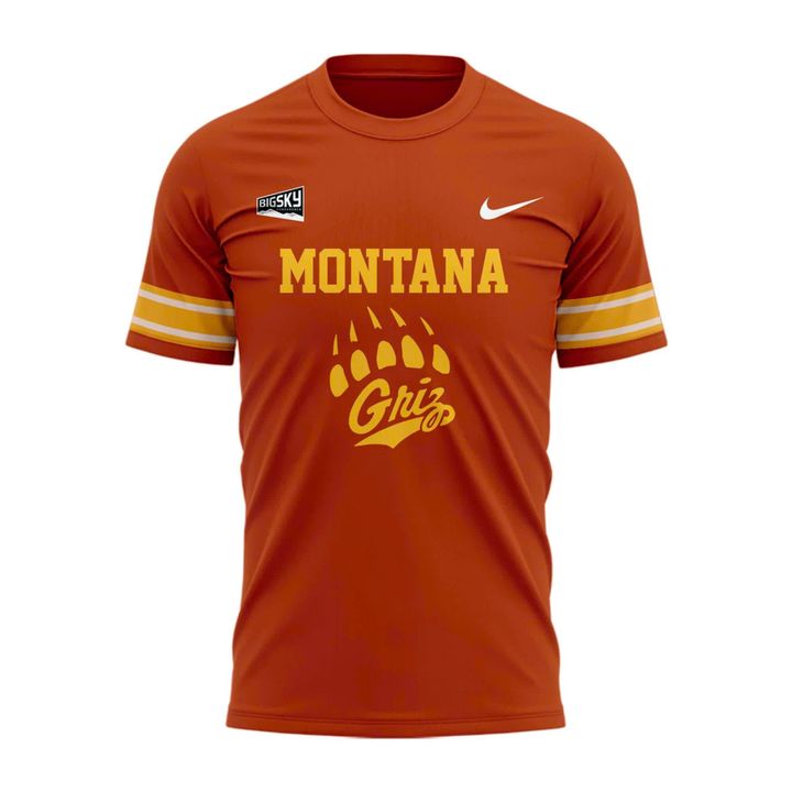 Exclusive Edition Montana Griz 1995 Anniversary Edition Uniforms t-shirt | YY84