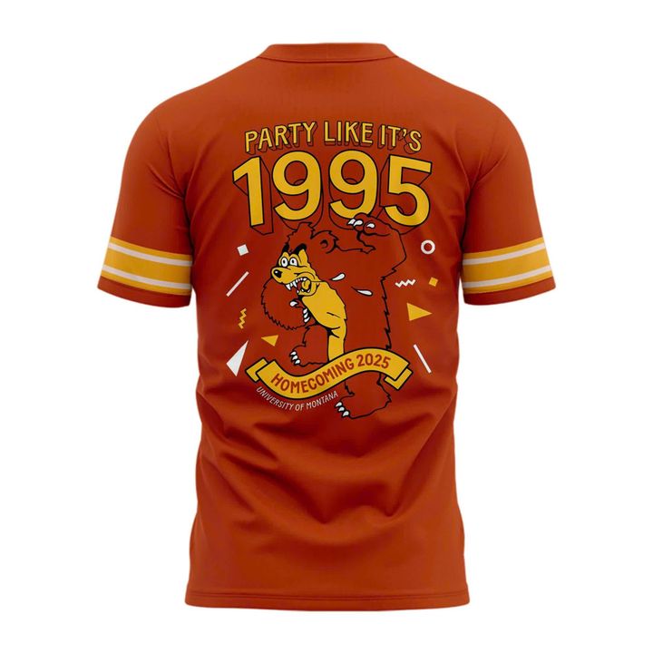 Exclusive Edition Montana Griz 1995 Anniversary Edition Uniforms t-shirt | YY84