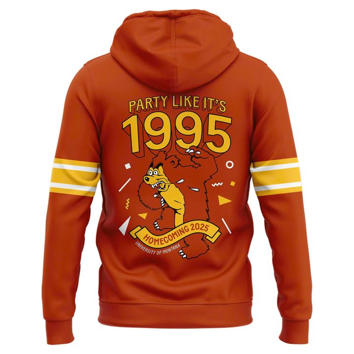 Exclusive Edition Montana Griz 1995 Anniversary Edition Uniforms hoodie | Kx35