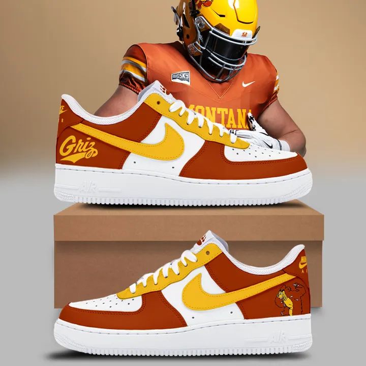 1995 Montana Grizzlies Throwbacks Uniform New Shoes | DK25