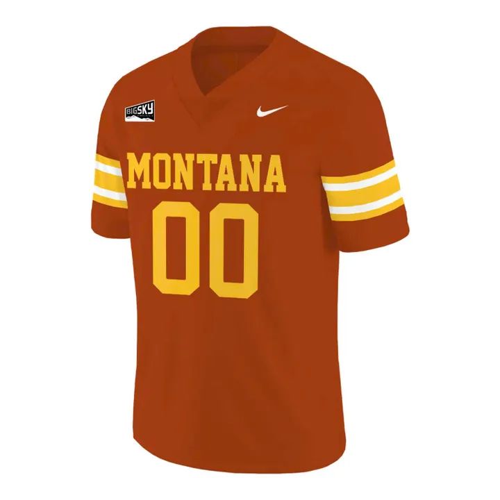 1995 Montana Grizzlies Throwbacks Uniform Football Jersey Custom Name Numbers | GA27