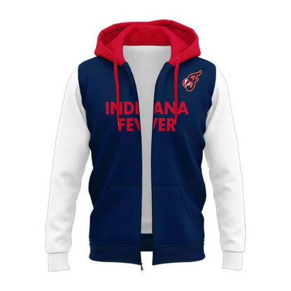 2025 Adam Sandler Wearing In New Movie Indiana Fever Zip Hoodie