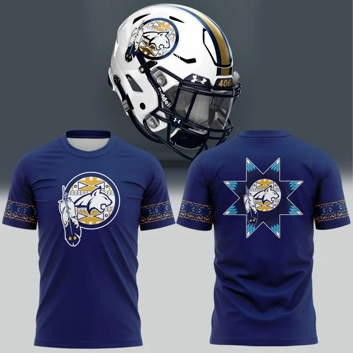 Montana State Football Native American Heritage Month Tshirt | LR14