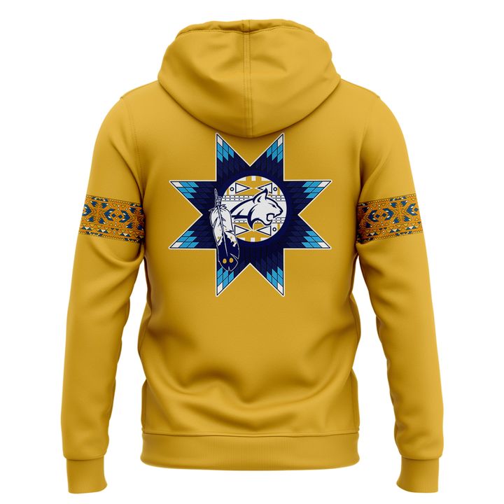 Montana State Football Native American Heritage Month Zip Hoodie | HE44