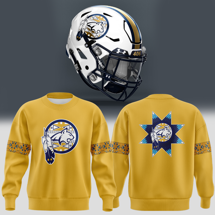 Montana State Football Native American Heritage Month Sweatshirt | JE81