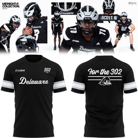 Delaware Football Midnight Collection Uniform T-Shirt - Limited Edition