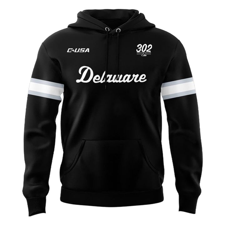 Delaware Football Midnight Collection Uniform Hoodie - Limited Edition