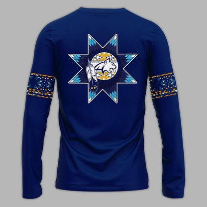 Montana State Football Native American Heritage Month Long Sleeve Shirt | xG38