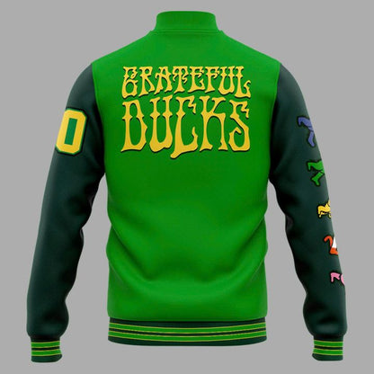 Special Grateful Ducks Oregon Football Jacket