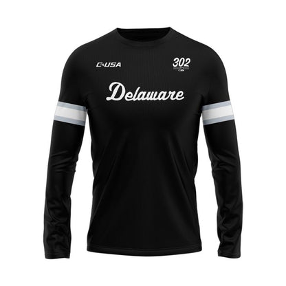 Delaware Football Midnight Collection Uniform Long Sleeve Shirt - Limited Edition