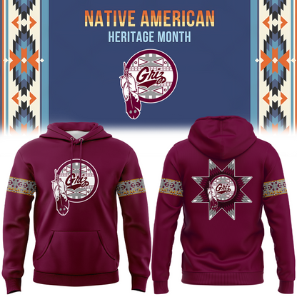Montana Grizzlies football Native American Heritage Month Hoodie | WL70