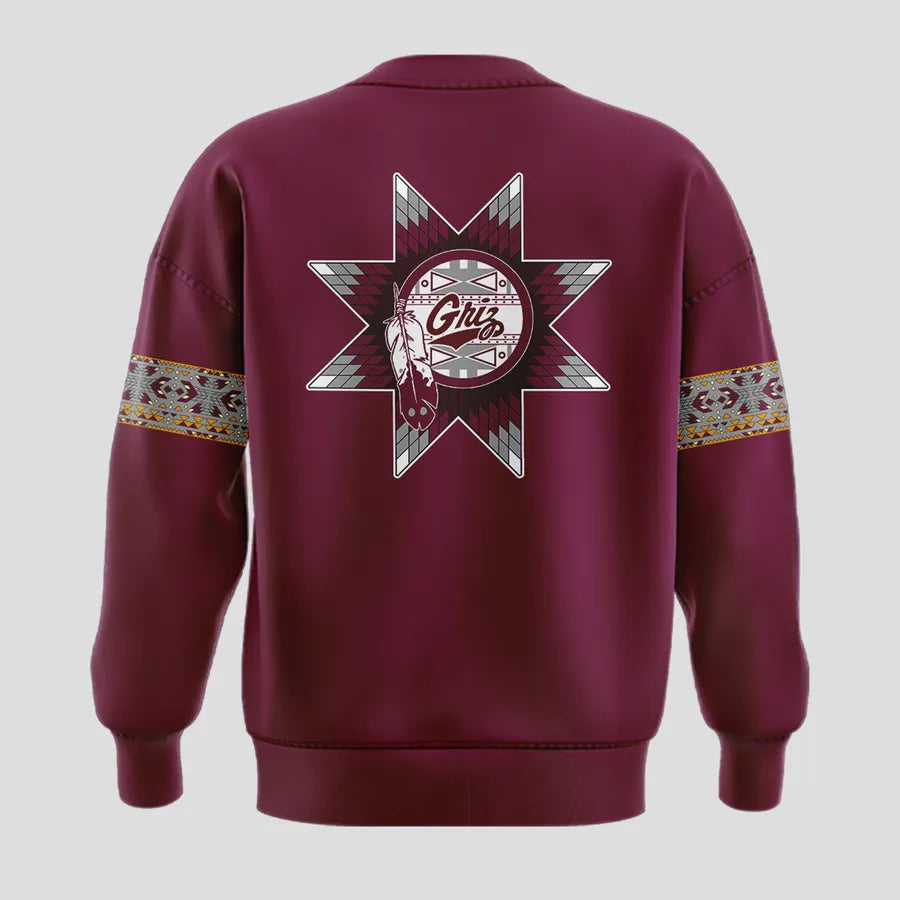 Montana Grizzlies football Native American Heritage Month Sweatshirt | UP93