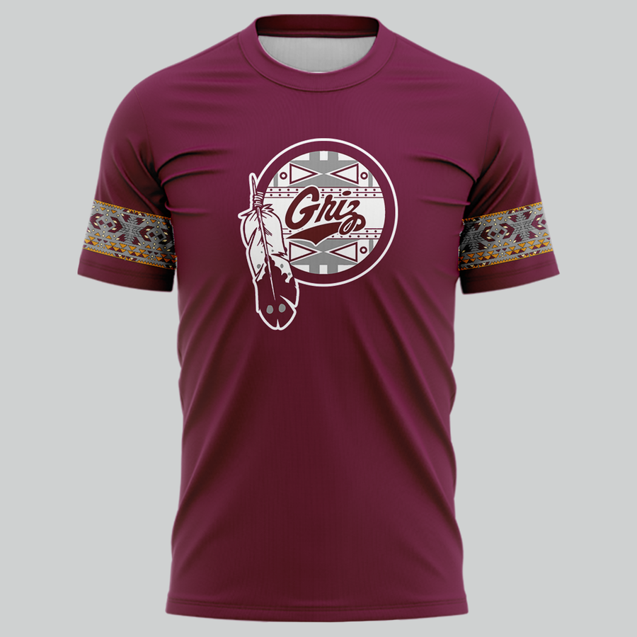 Montana Grizzlies football Native American Heritage Month Tshirt | TW54