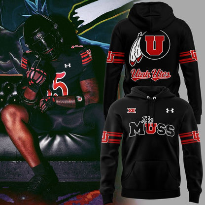 Limited Edition Utah Utes Dark Mode Hoodie 2025