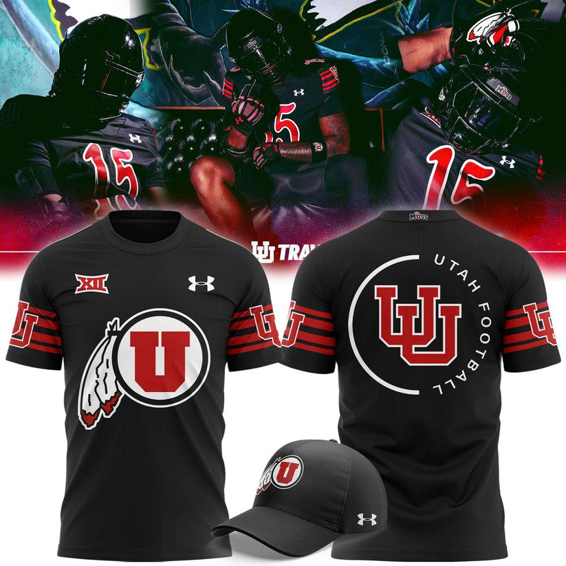 Utah Utes Football "𝐃𝐀𝐑𝐊 𝐌𝐎𝐃𝐄 𝐀𝐂𝐓𝐈𝐕𝐀𝐓𝐄𝐃" Combo T-shirt