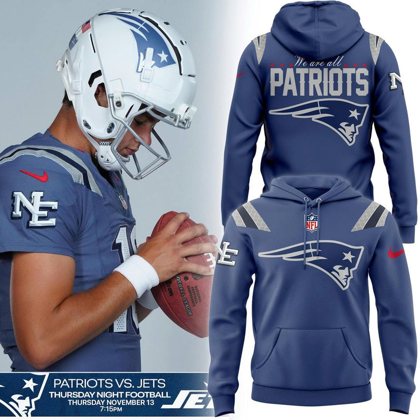 NE Patriots 2025 Rivalries Nor’Easter Hoodie