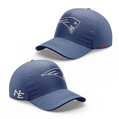 NE Patriots 2025 Rivalries Nor’Easter Storm Blue Hoodie
