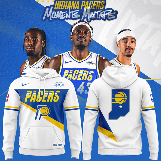 Limited edition Indiana Pacers Hoodie 2025-26 for fans.