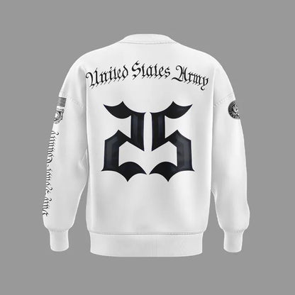 White Army Black Knights Army 250 Collection Sweatshirt