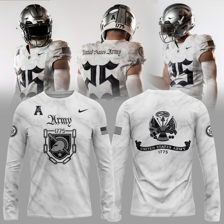 2025 Limited Edition Long Sleeve Army Football for fans.