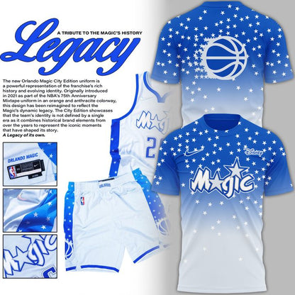 Special Orlando Magic City Edition 2025-26 T-Shirt.
