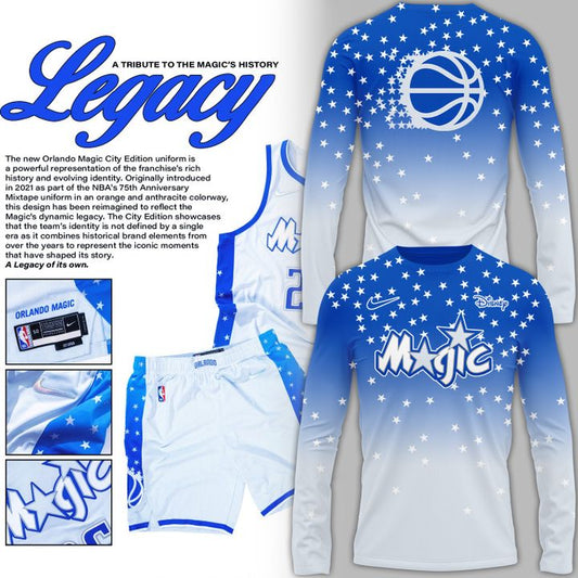 Special Orlando Magic City Edition 2025-26 Long Sleeve Shirt