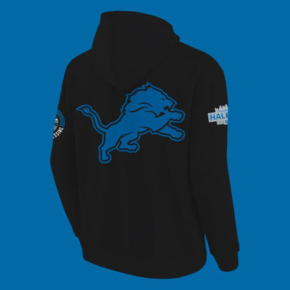 Detroit Lions x Jack White Thanksgiving Halftime Show Black Hoodie - Signature