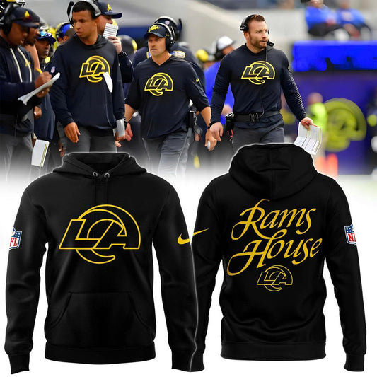 Los Angeles Rams Black 2025 Rivalries "Rams House" Hoodie