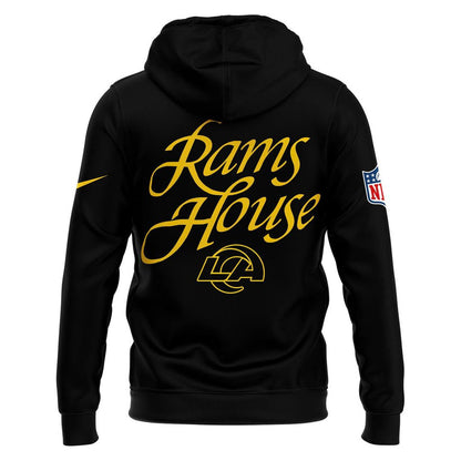 Los Angeles Rams Black 2025 Rivalries "Rams House" Hoodie