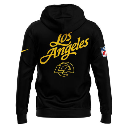 Los Angeles Rams Black 2025 Rivalries "Rams House" Hoodie