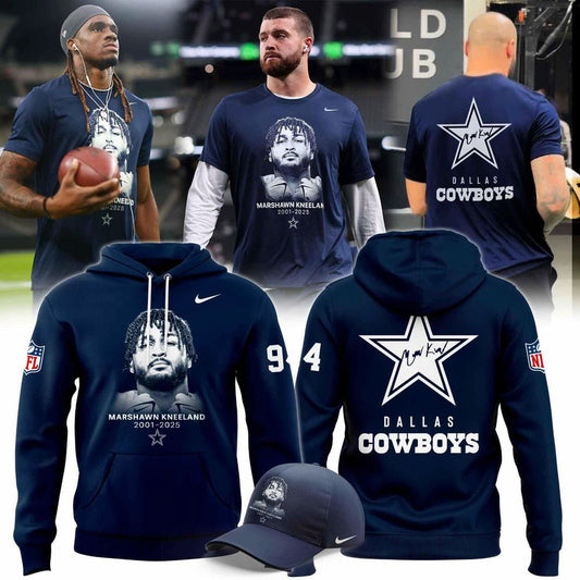 Dallas Cowboys 2025 Marshawn Kneeland Thank You Memories 2025 Combo Hoodie