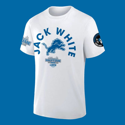 2. Detroit Lions x Jack White Thanksgiving Halftime Show White Tee
