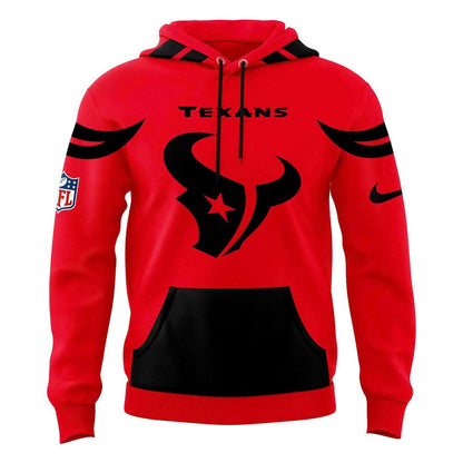 Houston Texans Battle Red 2025 Combo Hoodie