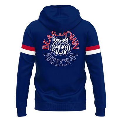 Arizona Football ‘𝗕𝗟𝗨𝗘prints’ Uniform Hoodie - Limited Edition