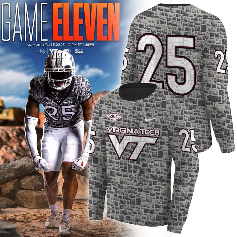 Virginia Tech Football 2025 New Sweatshirt