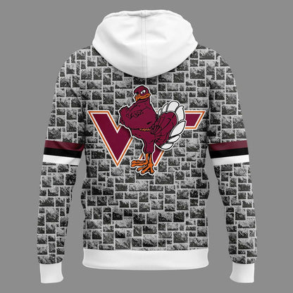 Limited Edition Hoodie Virginia Tech Football 2025 New Hoodie