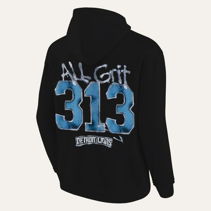 1. Detroit Lions x Eminem Thanksgiving Halftime Show Black Hoodie - Signature
